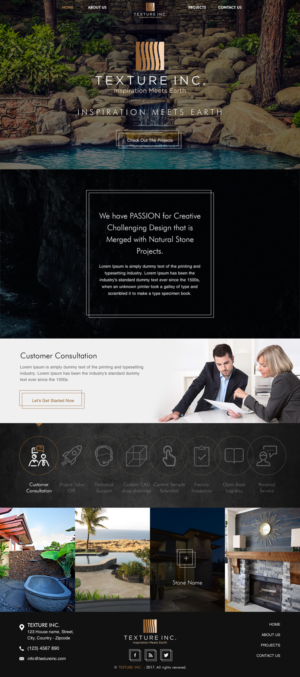 Web Design by rightway for Texture Inc | Design: #14330811