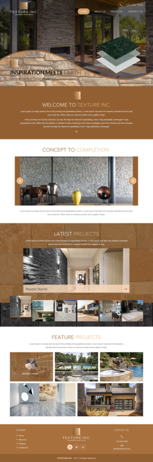 Web Design by rightway for Texture Inc | Design: #14330816
