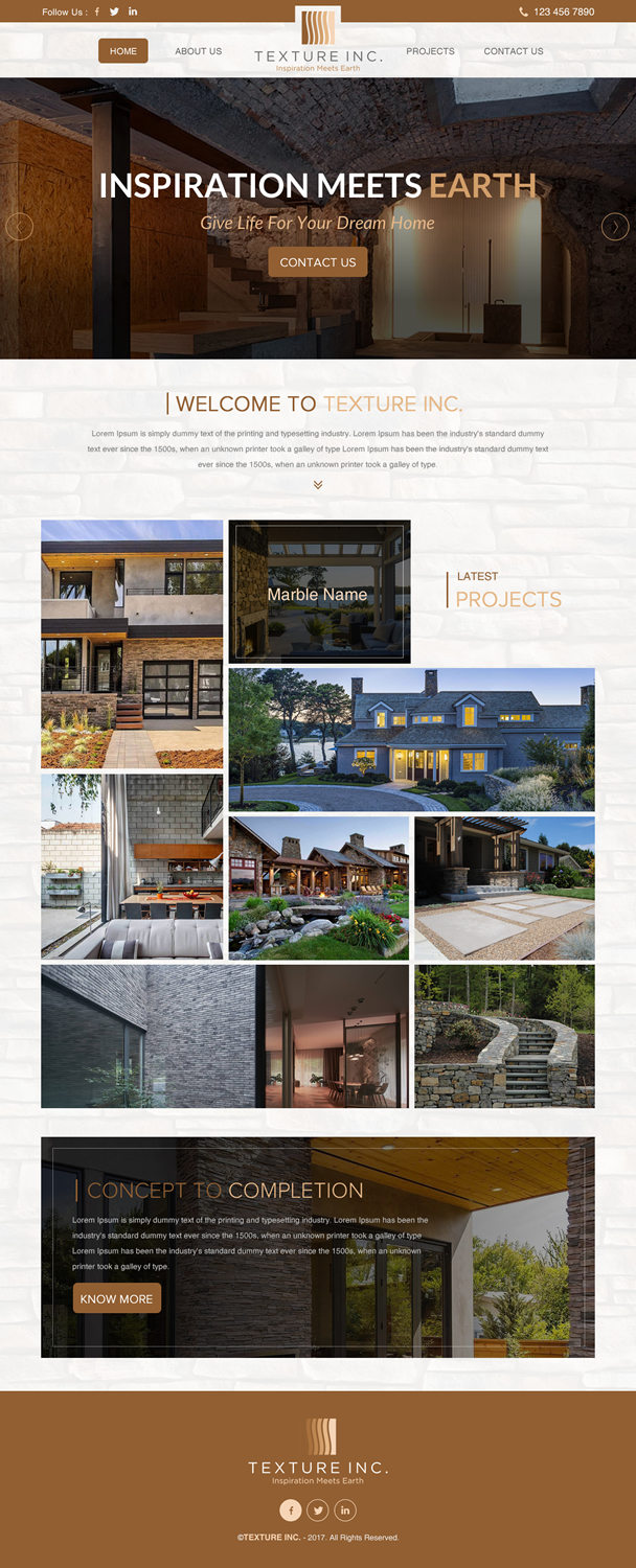 Web Design by rightway for Texture Inc | Design #14330817