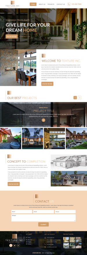 Web Design by rightway for Texture Inc | Design: #14330820