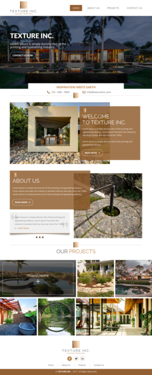 Web Design by rightway for Texture Inc | Design: #14330821