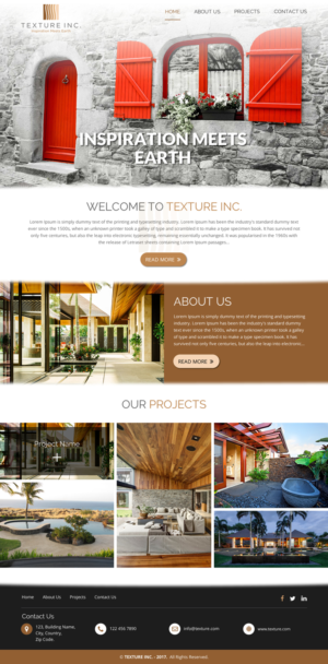 Web Design by rightway for Texture Inc | Design: #14330824