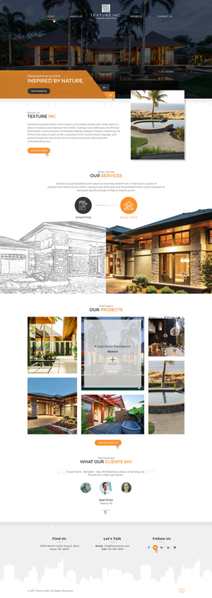 Web Design by Ved Web Services for Texture Inc | Design #14326636