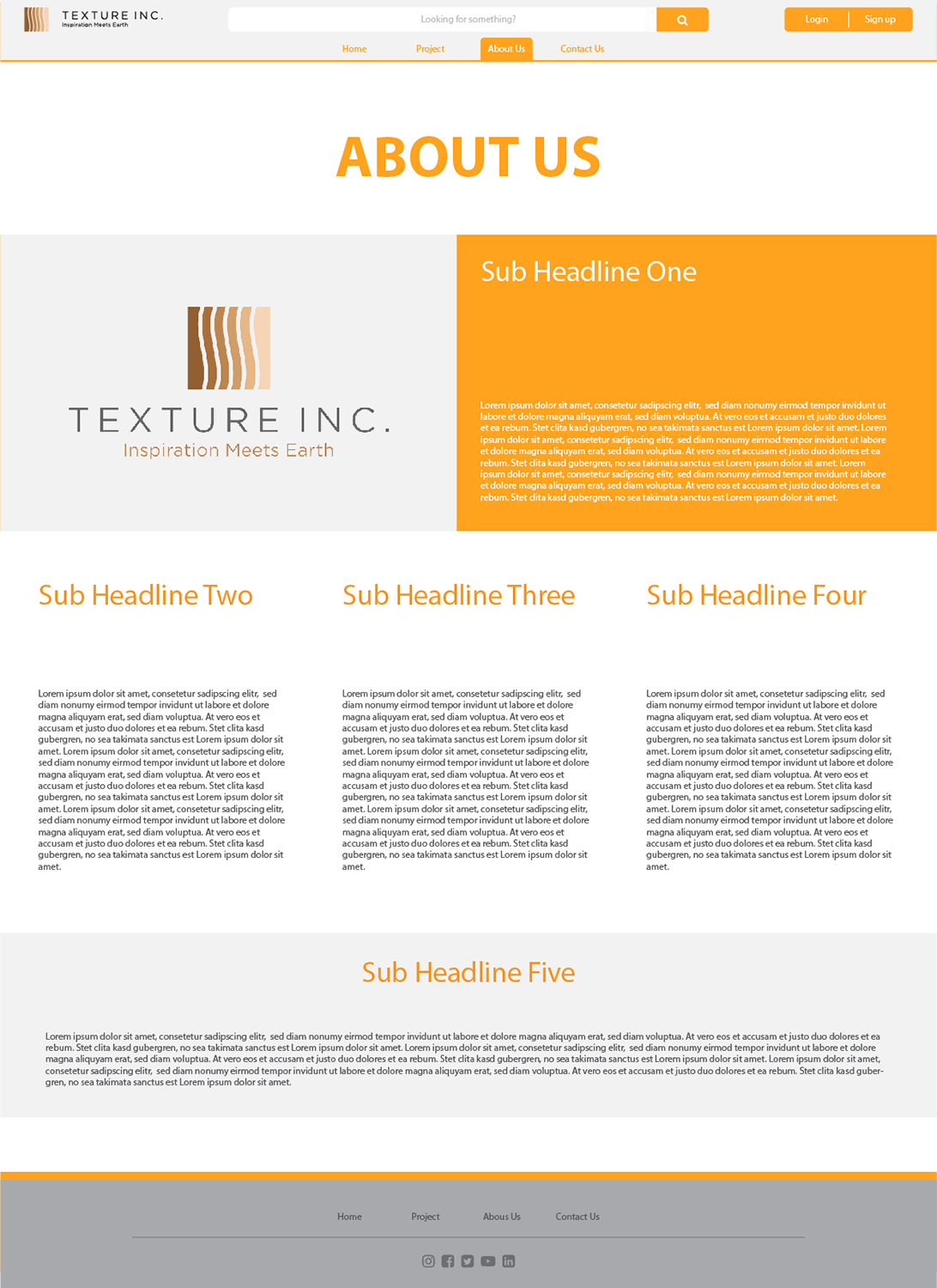 Diseño Web por Prabu Antasena para Texture Inc | Diseño #14417020