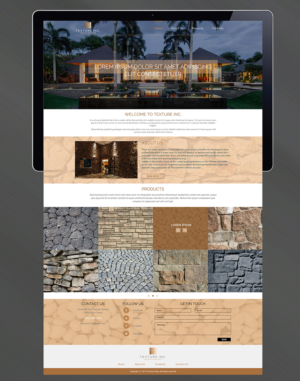 Web Design by RGraphic for Texture Inc | Design: #14357106
