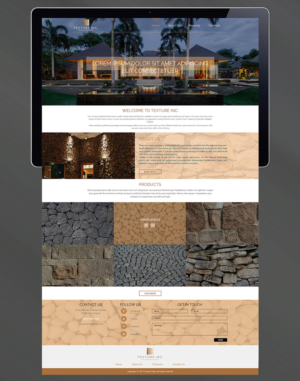 Natural Stone Company Redesign | Web-Design von RGraphic