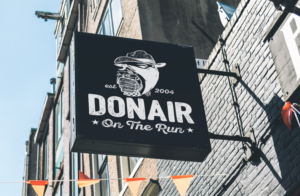 Logo Design by GLDesigns for Donair On The Run  | Design #14207421