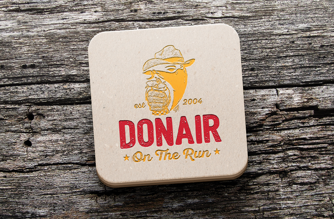 Diseño de Logo por GLDesigns para Donair On The Run  | Diseño #14207422