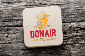Logo-Design von GLDesigns für Donair On The Run  | Design: #14207422