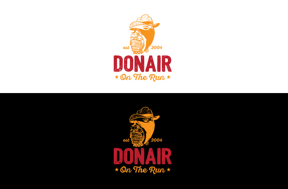 Diseño de Logo por GLDesigns para Donair On The Run  | Diseño #14207423