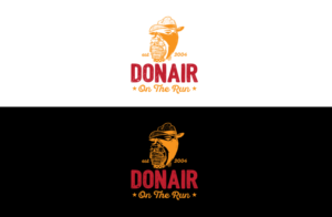 Logo-Design von GLDesigns für Donair On The Run  | Design: #14207423