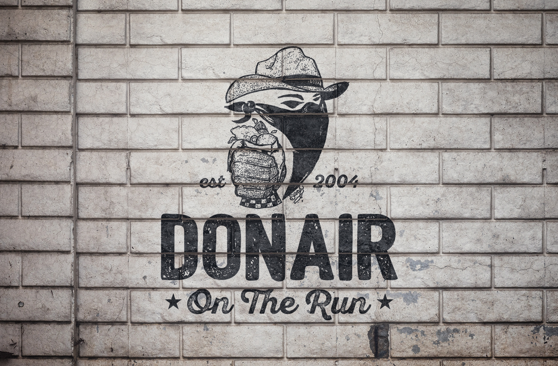 Logo-Design von GLDesigns für Donair On The Run  | Design #14207425