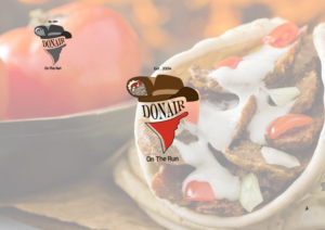 Logo Design by ahamedama Inc for Donair On The Run  | Design: #14231083