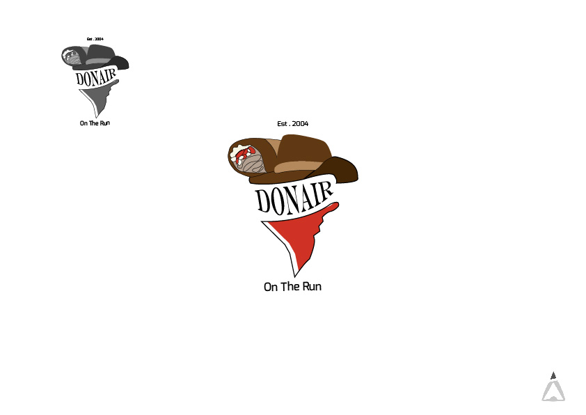 Diseño de Logo por ahamedama Inc para Donair On The Run  | Diseño #14231084