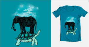 T-shirt Design by yvetteohanian