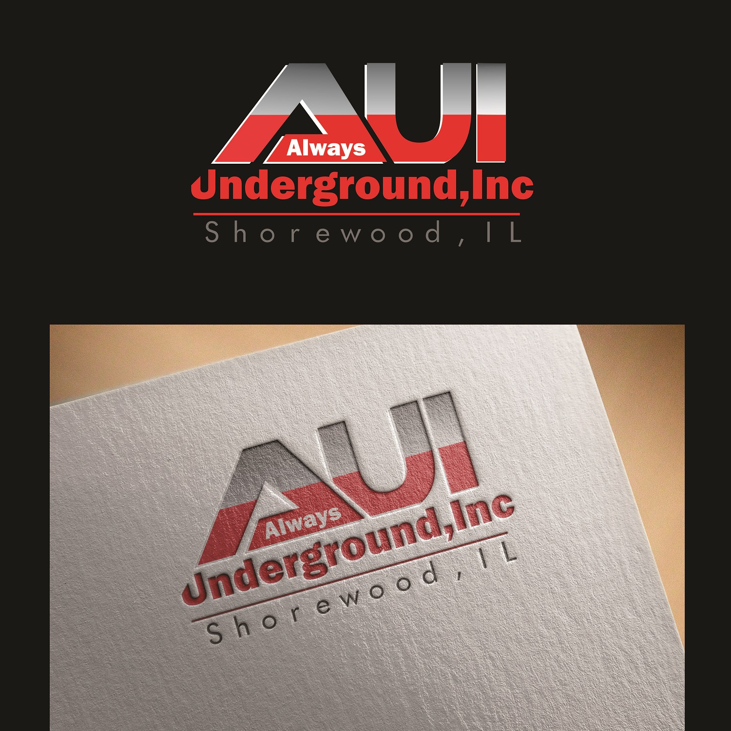 Logo Design by naik for Always Underground,Inc | Design #14289501