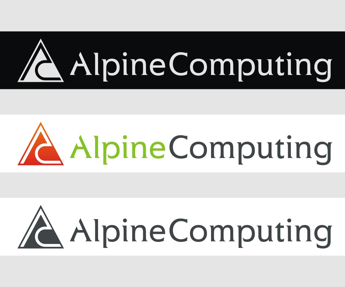 Diseño de Logo por DOCTOR D para Alpine Computing | Diseño #2562026