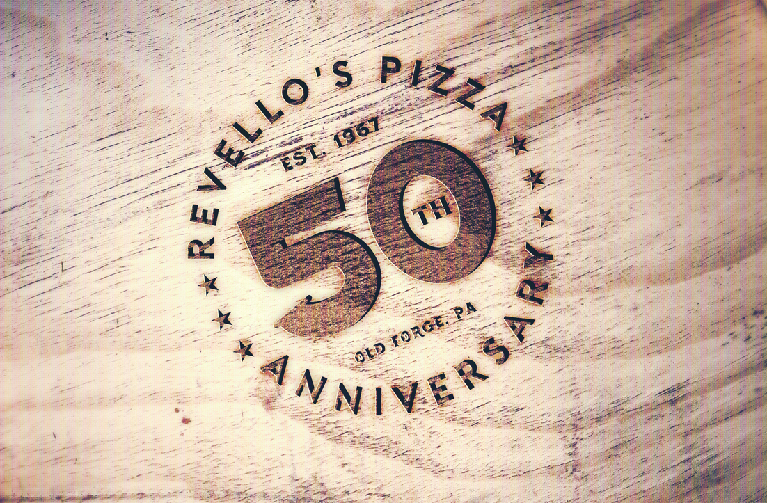 Diseño de Logo por GLDesigns para Revello's Old Forge Pizza in Kingston | Diseño #14207072