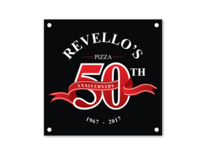 Logo-Design von Bima Shankara für Revello's Old Forge Pizza in Kingston | Design: #14232521