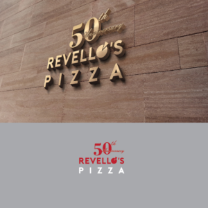 Logo Design by Ch.Vicky for Revello's Old Forge Pizza in Kingston | Design #14211254