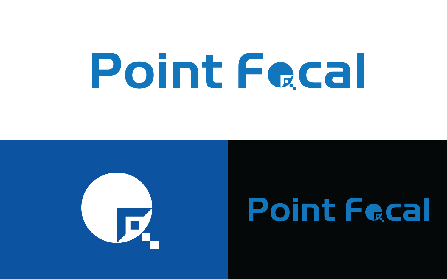 Logo Design by Grafactory for Point Focal | Design #14237068