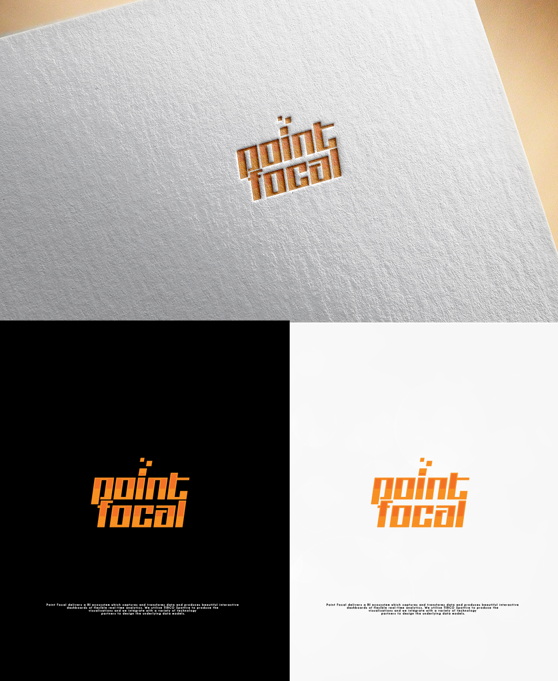 Logo Design by OlgiCh for Point Focal | Design #14239452