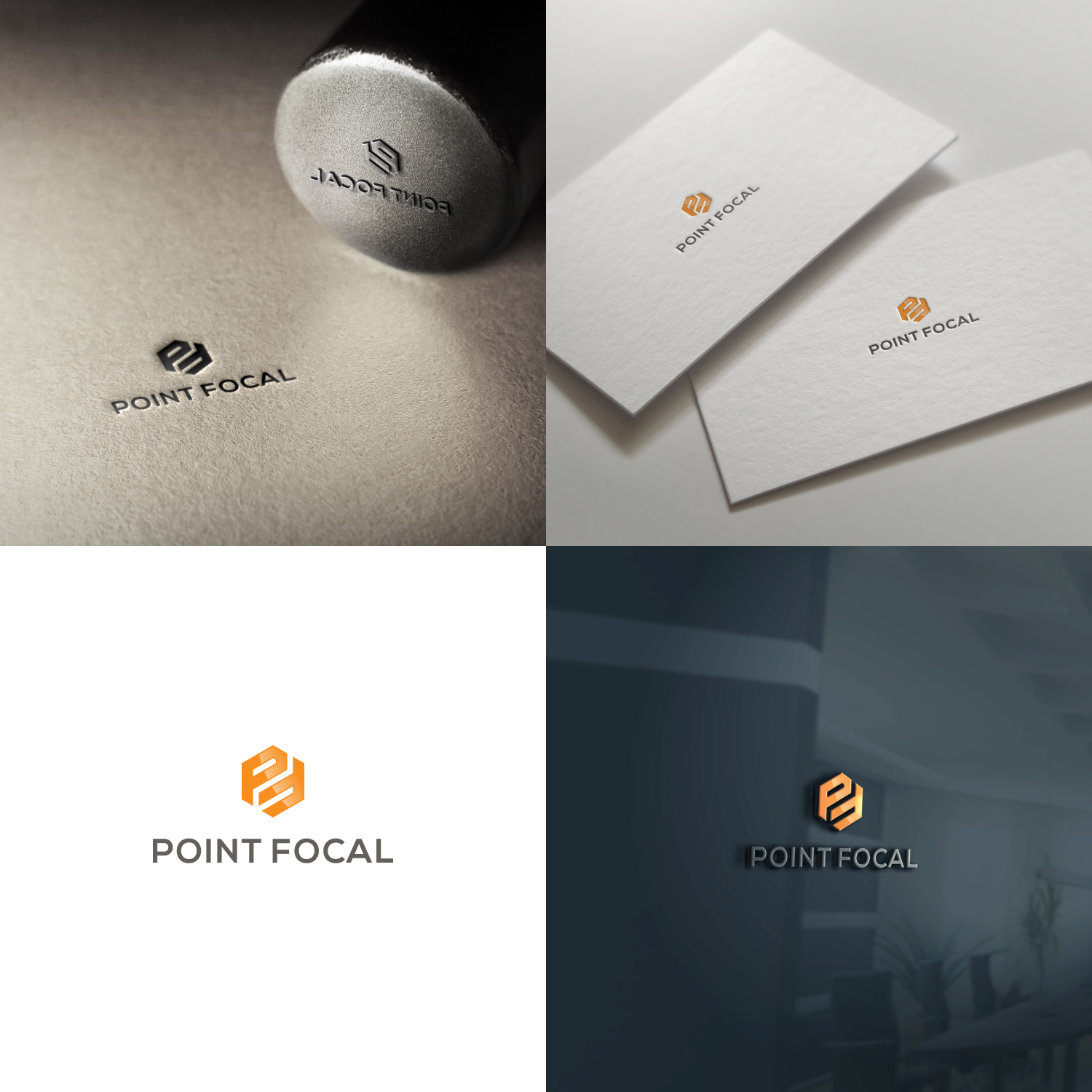 Logo Design by jenggot_merah_ for Point Focal | Design #14298738