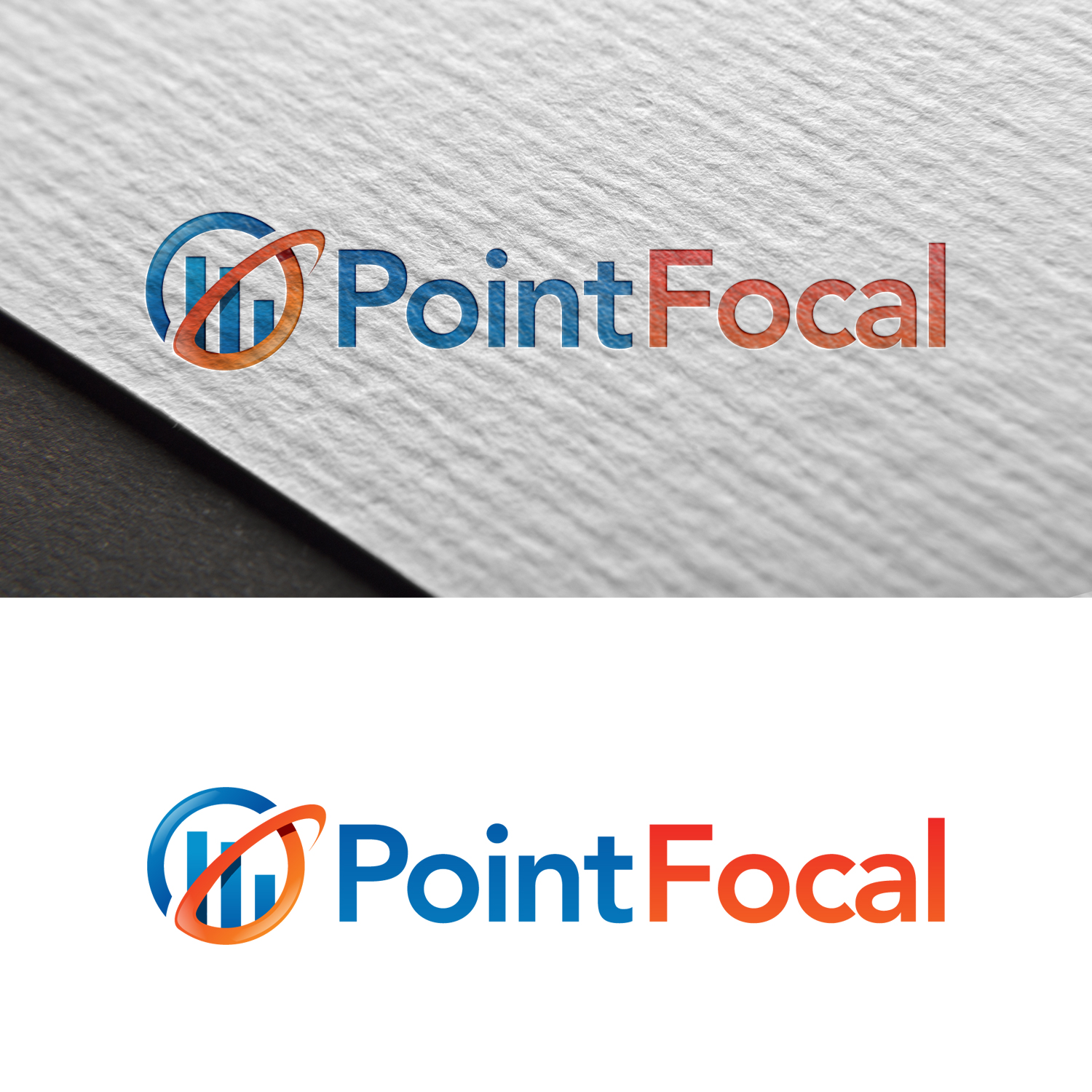 Logo Design by Next Screen Infotech for Point Focal | Design #14227892