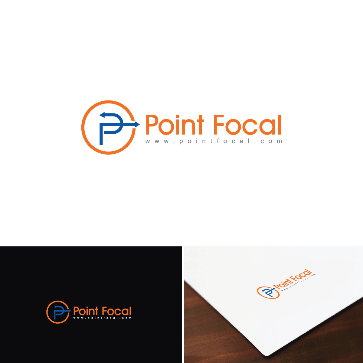 Logo Design by e-graphics for Point Focal | Design #14225634