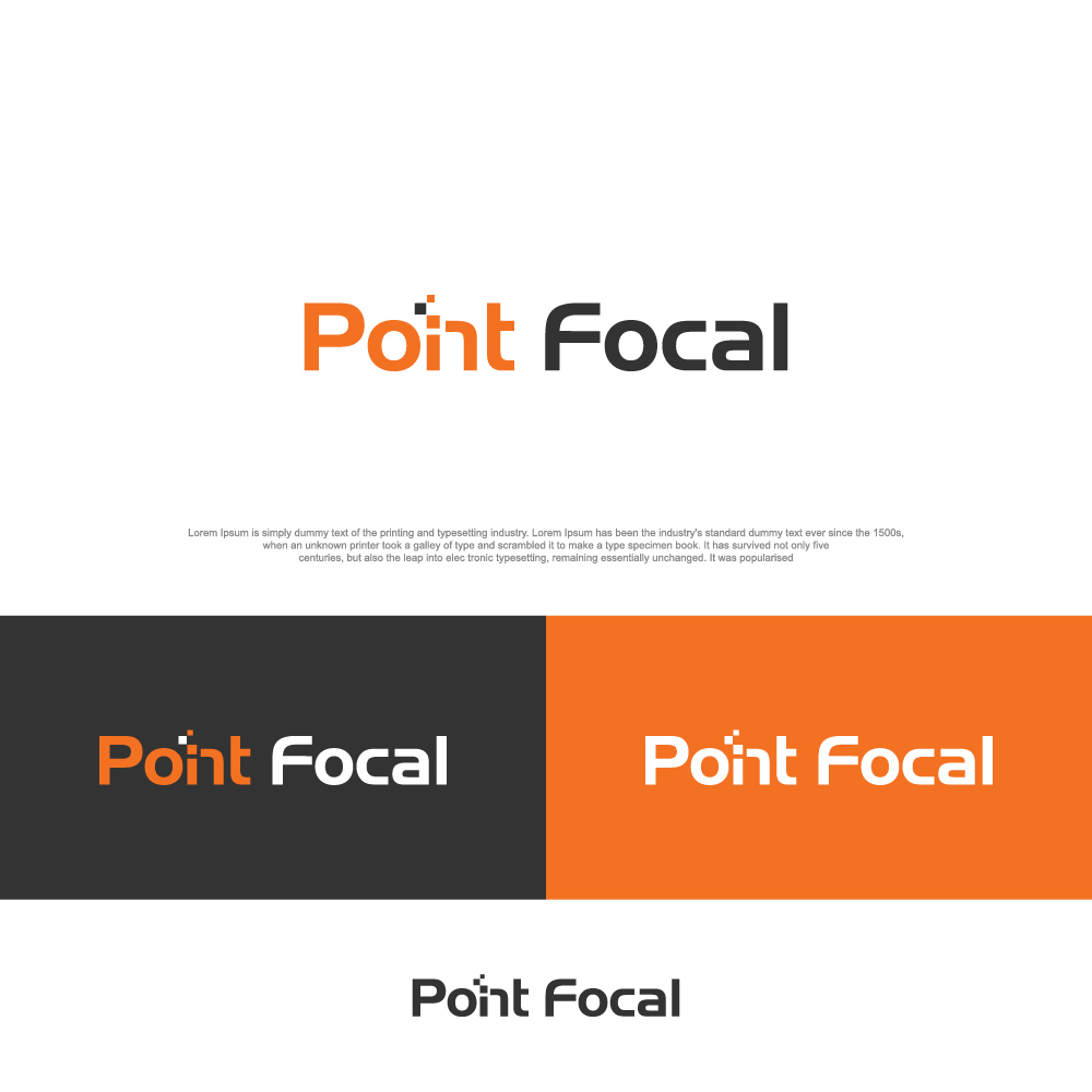 Logo Design by sushsharma99 for Point Focal | Design #14223012