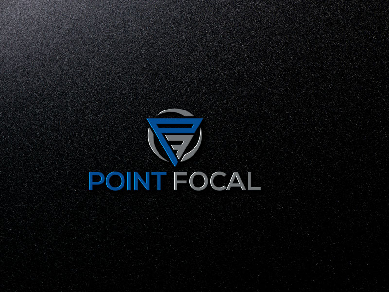Logo Design by rafa studio for Point Focal | Design #14307780
