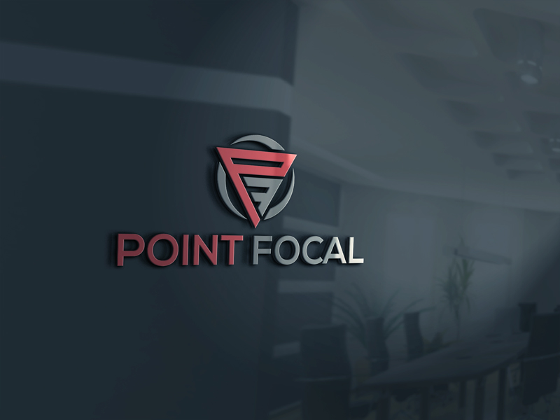 Logo Design by rafa studio for Point Focal | Design #14307781