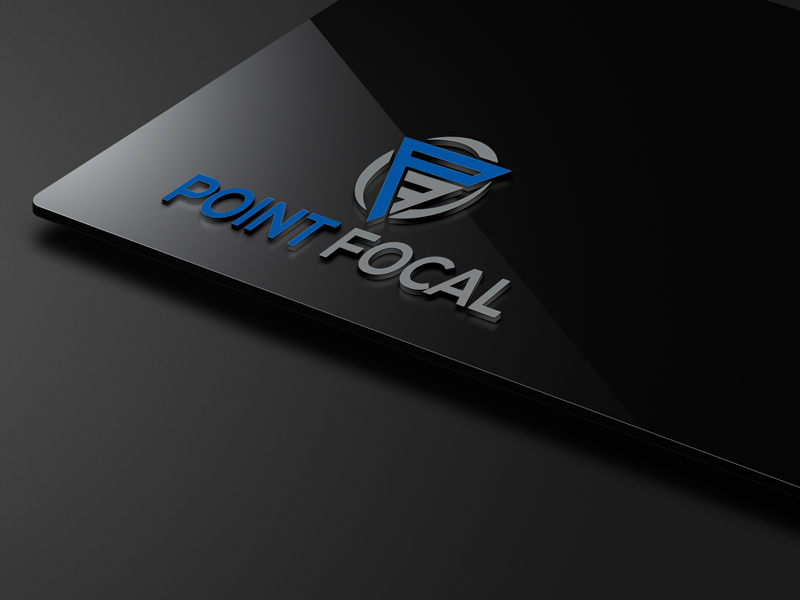 Logo Design by rafa studio for Point Focal | Design #14307783