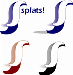 Logo Design by Charlotte Pringle for Splats (uk) ltd | Design: #35323
