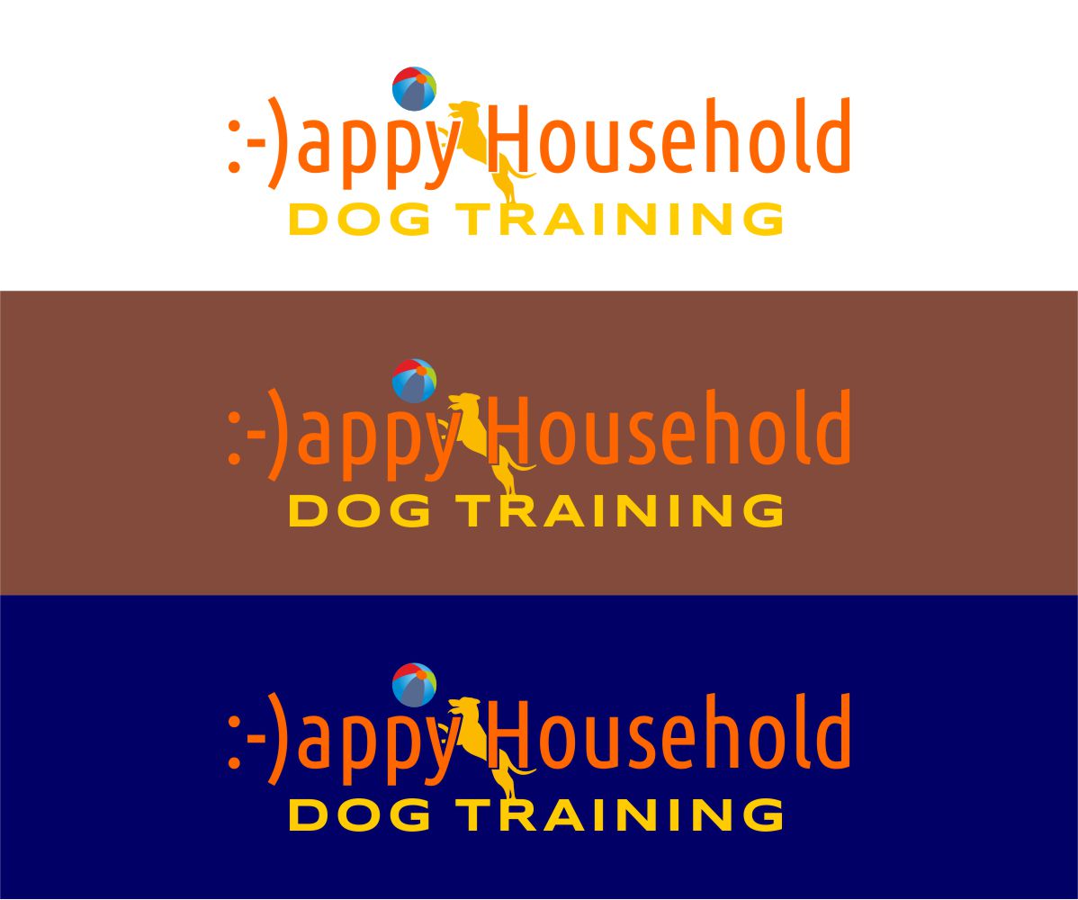 Logo-Design von Rakesh Mohan für Happy Household Dog Training | Design: #14285387
