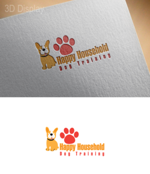 Logo-Design von 3Guys für Happy Household Dog Training | Design: #14245557