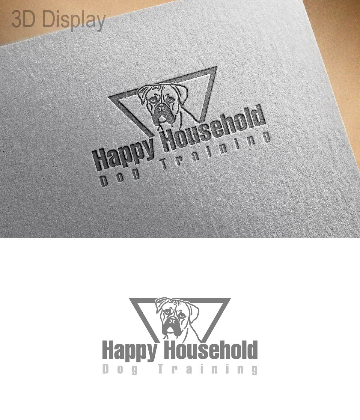 Diseño de Logo por 3Guys para Happy Household Dog Training | Diseño #14245559