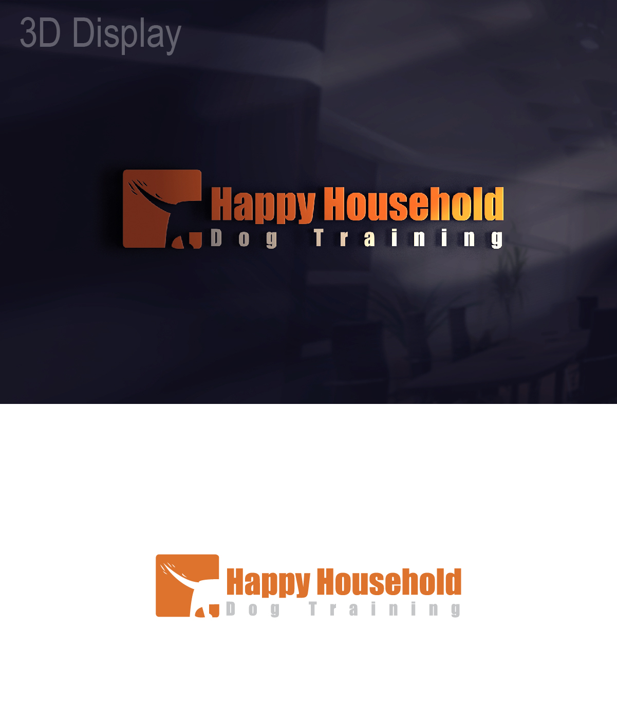 Logo-Design von 3Guys für Happy Household Dog Training | Design #14245560