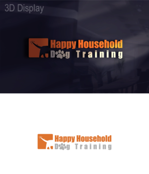 Logo-Design von 3Guys für Happy Household Dog Training | Design: #14343998