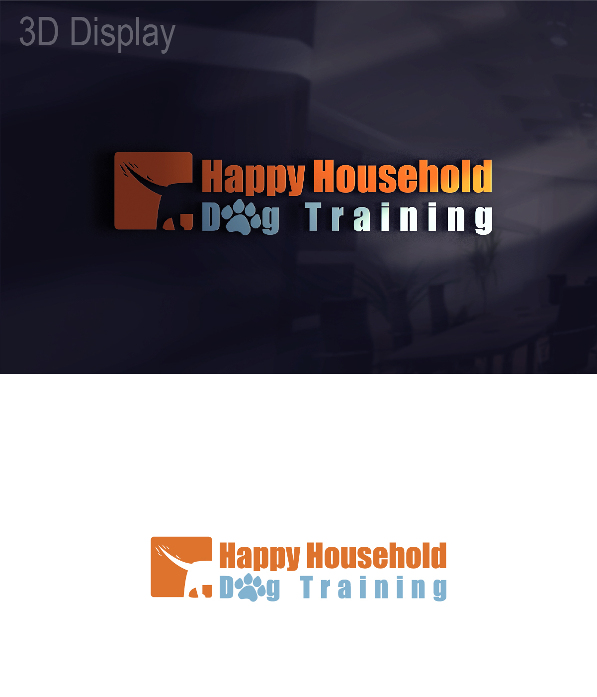 Logo-Design von 3Guys für Happy Household Dog Training | Design #14343999