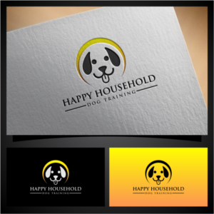 Logo Design by pringlebermudez23 for Happy Household Dog Training | Design: #14333354