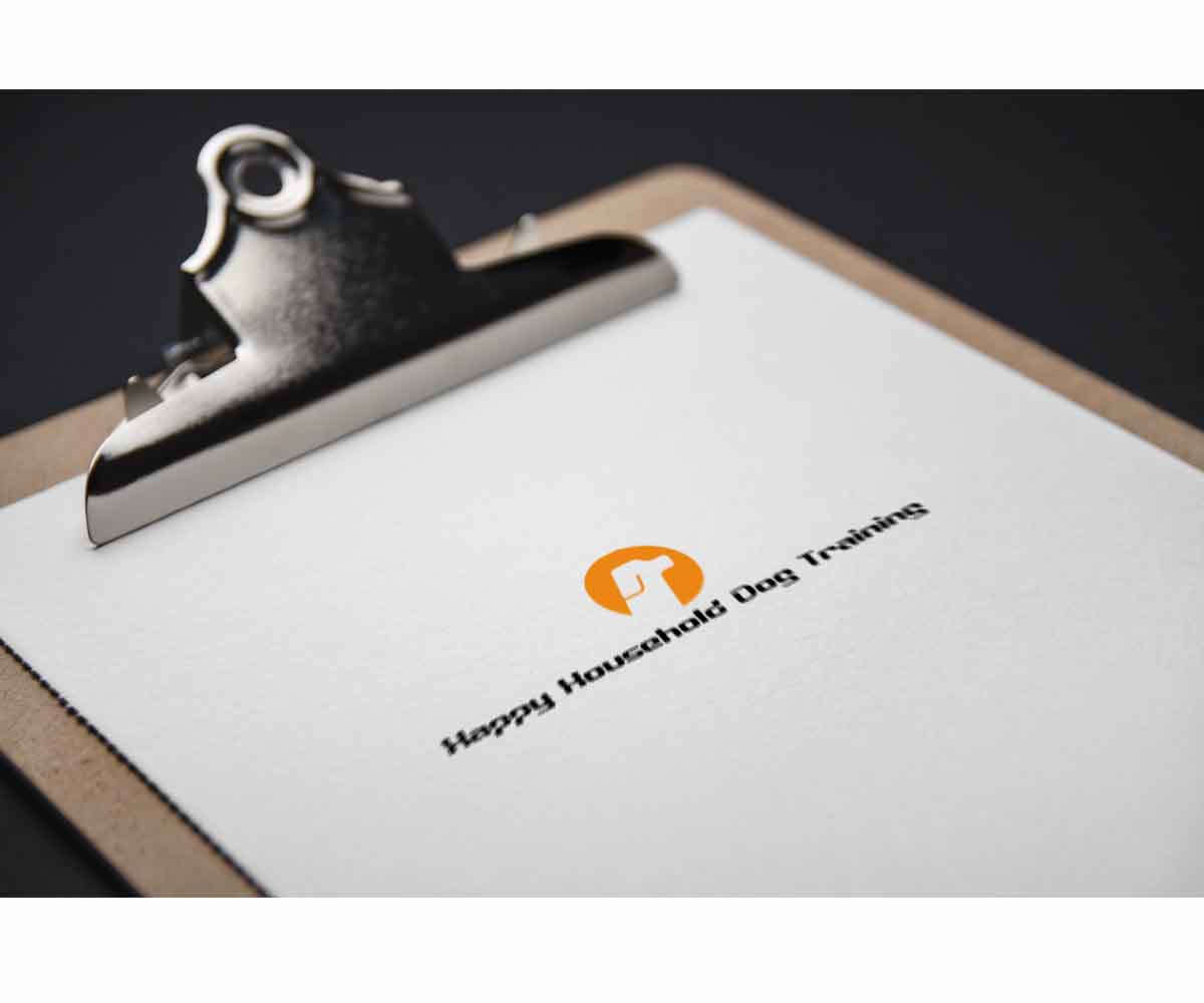 Diseño de Logo por JasonE para Happy Household Dog Training | Diseño #14215695