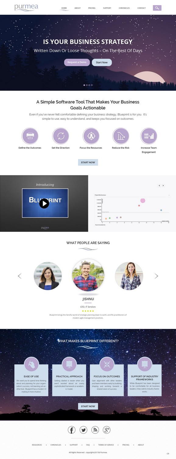 Web Design by pb for Purmea LLC | Design #14230547