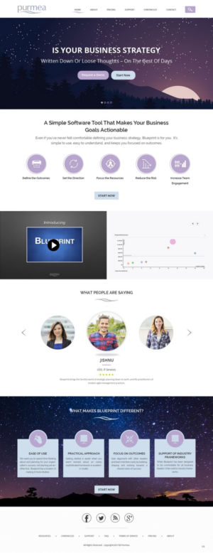 Web Design par pb pour Purmea LLC | Design : #14230547