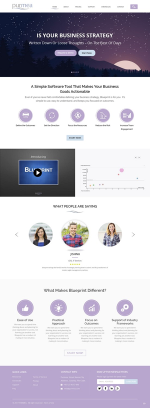 Web Design par pb pour Purmea LLC | Design : #14272473