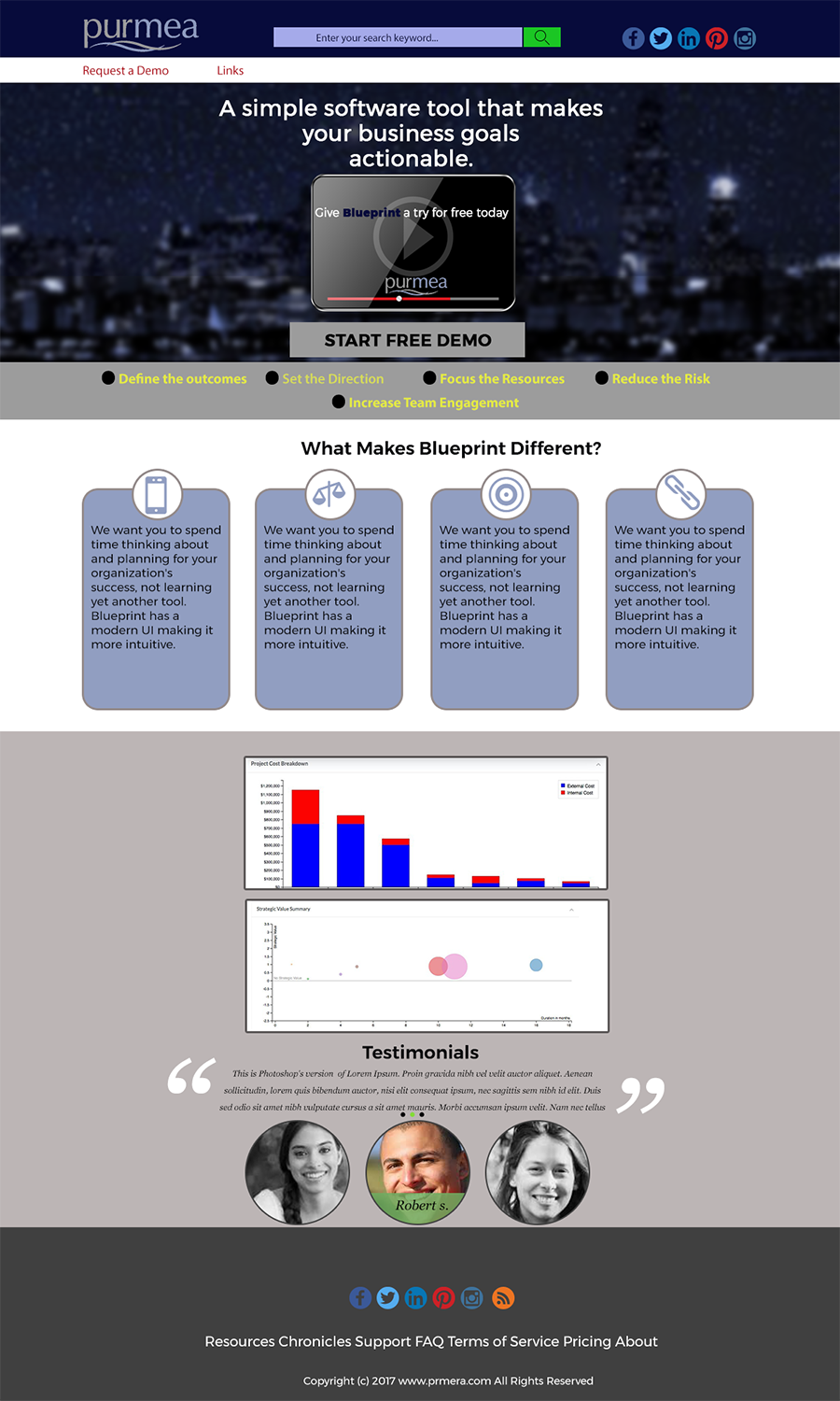 Web Design by sumayya1434 for Purmea LLC | Design #14274475