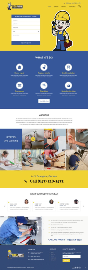 Web Design by pb for this project | Design: #14230568
