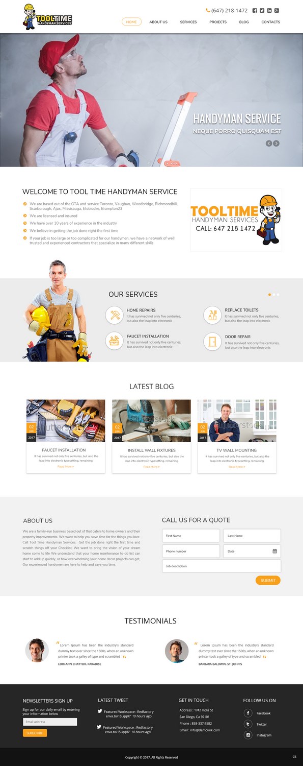 Web Design by pb for this project | Design #14230580