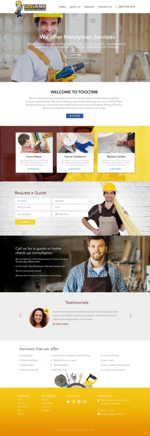 Web Design by pb for this project | Design: #14230582
