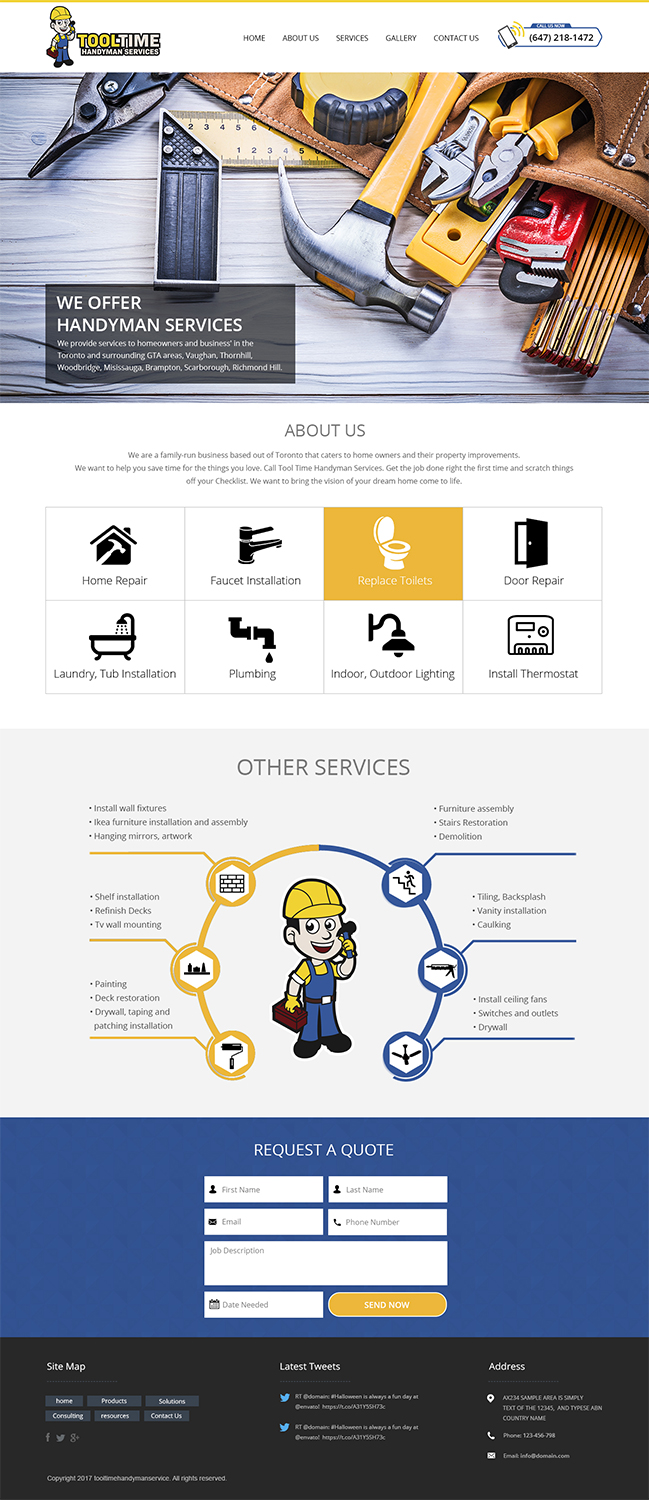 Web Design by Designanddevelopment for this project | Design: #14242555